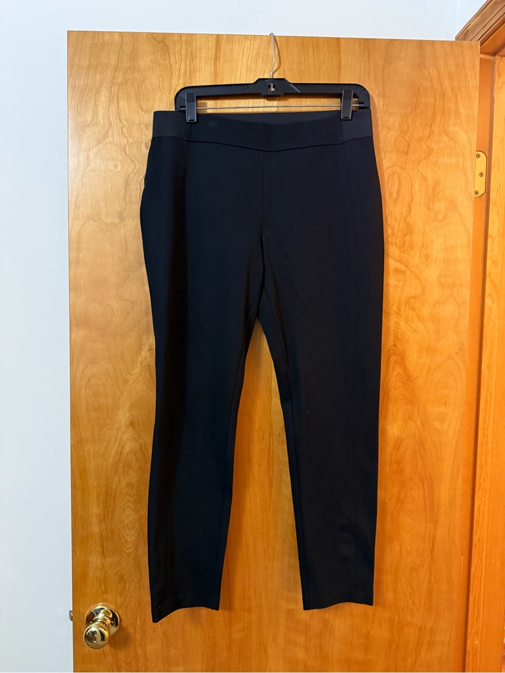 Talbots Outlet Black Pull-On Pants MSRP $79.50 NWT Petite LP PL